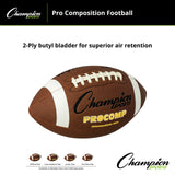 Champion Sports PRO COMPOSITION FOOTBALL OFFICIAL