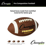 Champion Sports PRO COMPOSITION FOOTBALL OFFICIAL