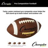 Champion Sports PRO COMPOSITION FOOTBALL OFFICIAL