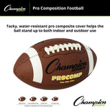 Champion Sports PRO COMPOSITION FOOTBALL OFFICIAL
