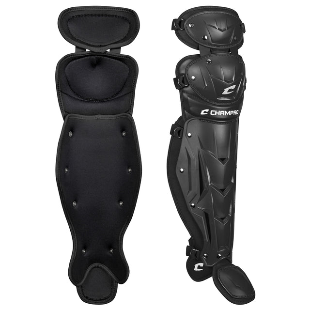 Champro Optimus MVP Double Knee Leg Guard | Champro CG111 Champro BLACK T-BALL