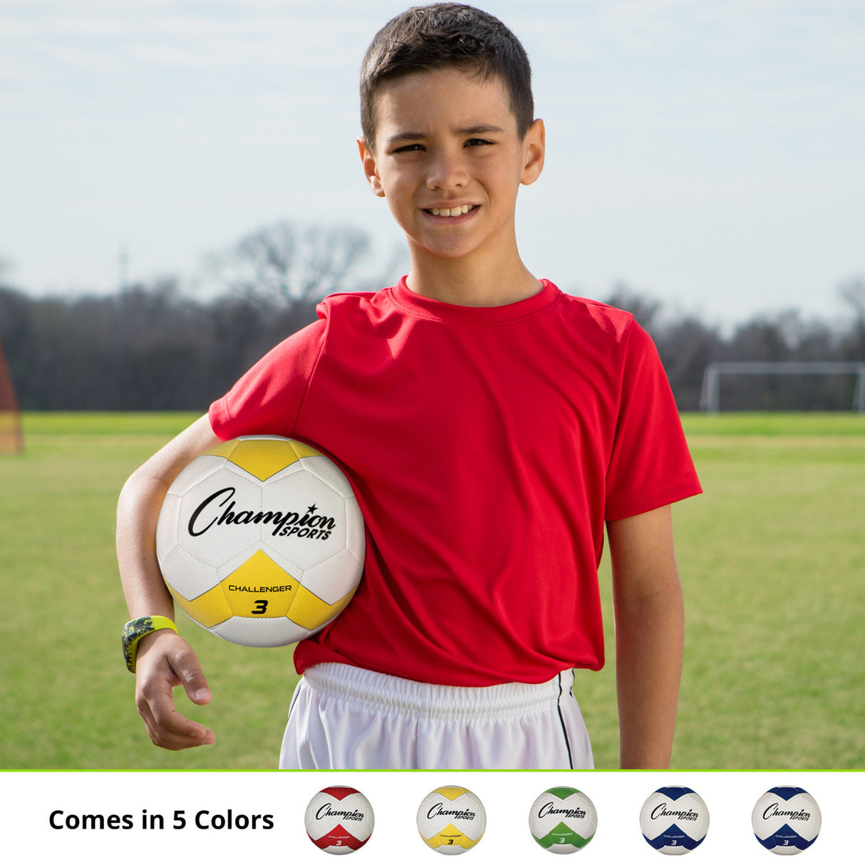 CHALLENGER SOCCER BALL, SIZE 3 RED
