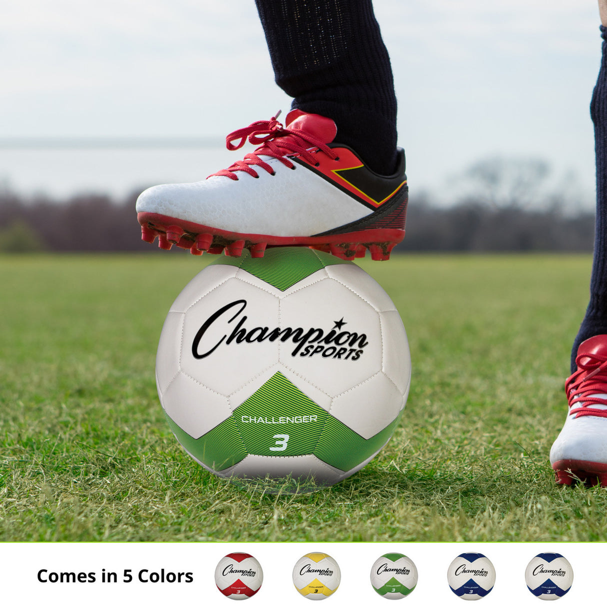 CHALLENGER SOCCER BALL, SIZE 3 RED
