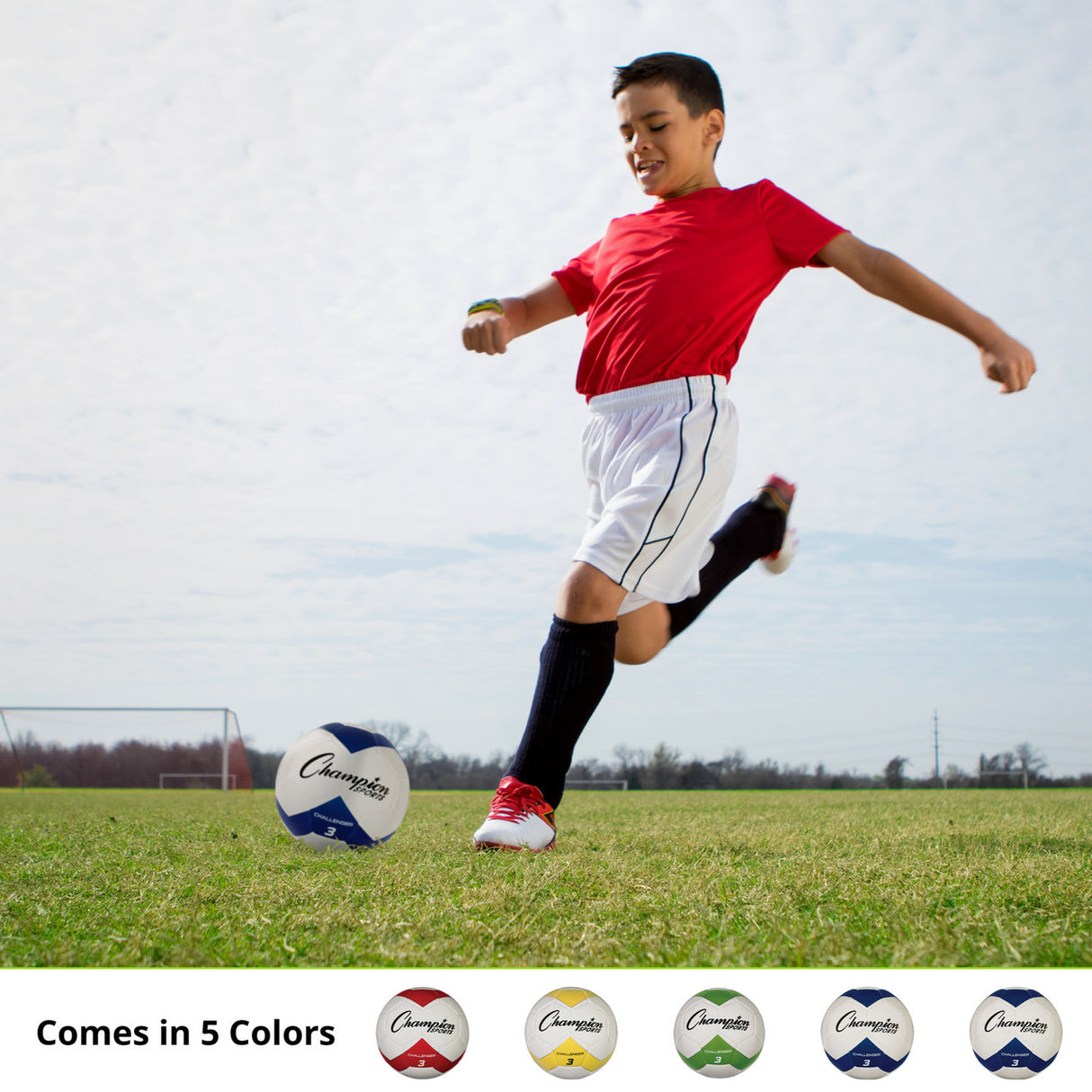 CHALLENGER SOCCER BALL, SIZE 3 RED