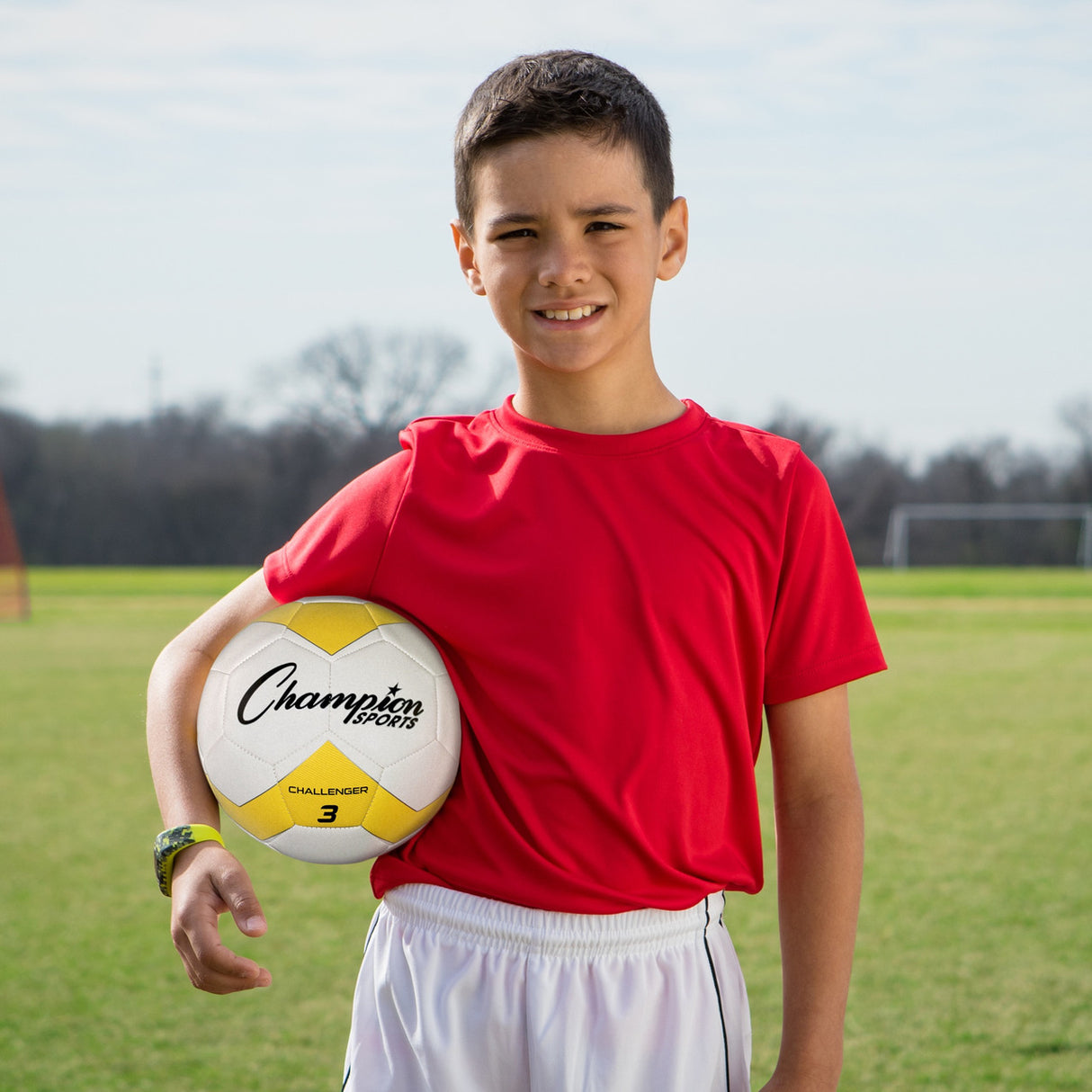 CHALLENGER SOCCER BALL, SIZE 3 RED