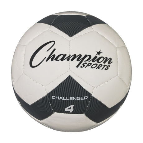 Champion Sports CH4RD Challenger Soccer Ball, Size 4 Red