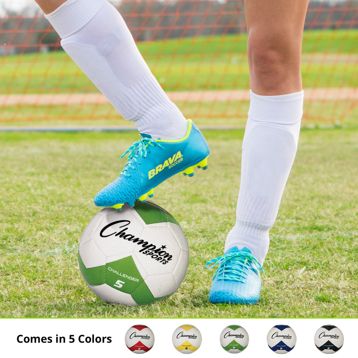CHALLENGER SOCCER BALL, SIZE 5 RED