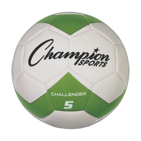Champion Sports CH5RD Challenger Soccer Ball, Size 5 Red