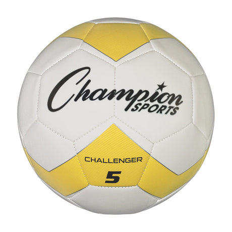 Champion Sports CH5RD Challenger Soccer Ball, Size 5 Red