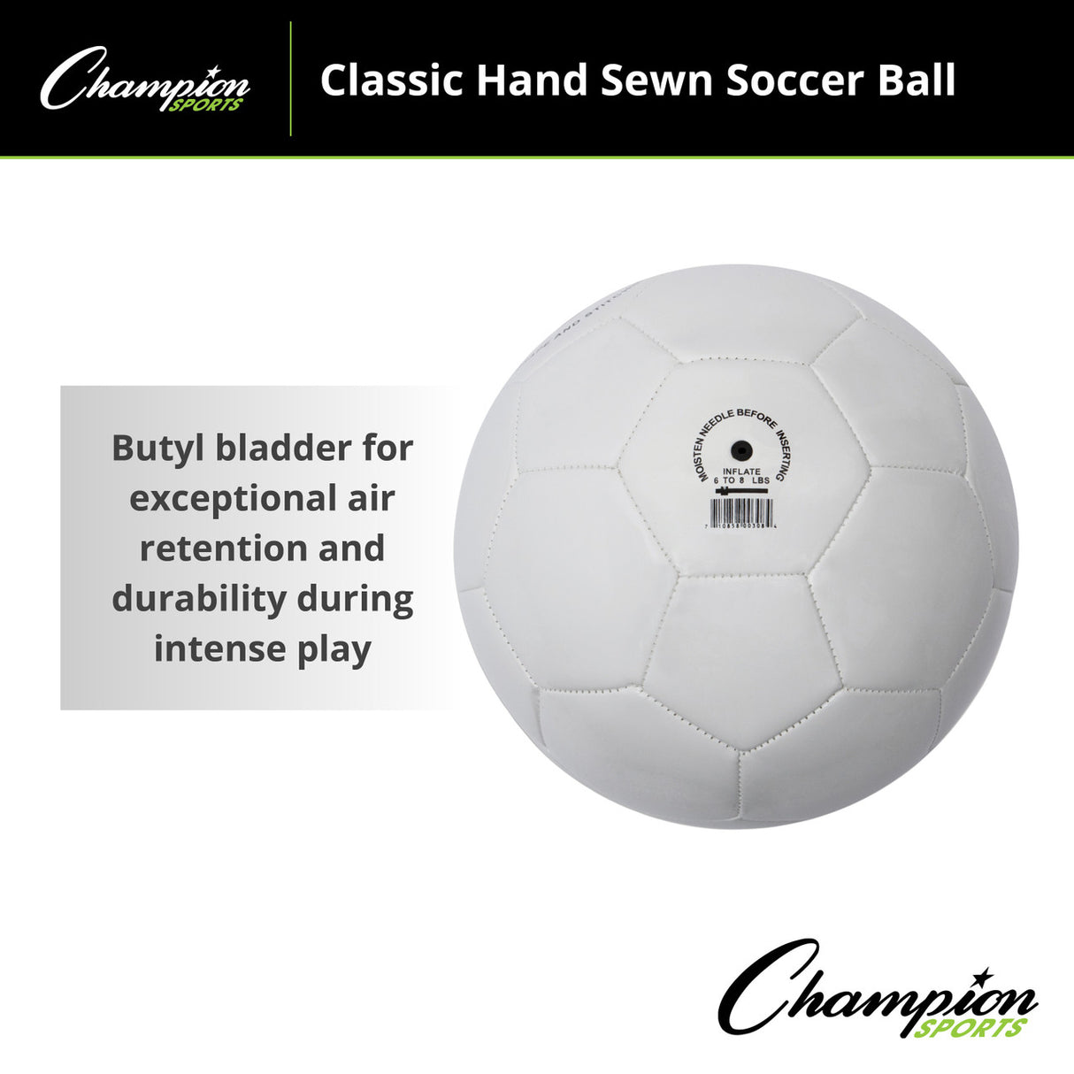 Champion Sports CLASSIC SOCCER BALL