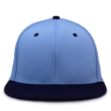 The Game GB998 Perforated GameChanger Baseball Hat | Wholesale Pro Shape Flat Bill Caps