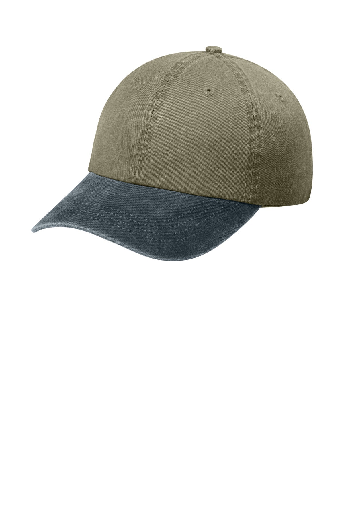 Port & Company CP83 Two-Tone Pigment-Dyed Cap | Port & Co CP83