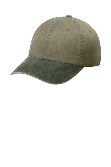 Port & Company CP83 Two-Tone Pigment-Dyed Cap | Port & Co CP83