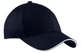 Port & Company CP85 Cotton Twill Sandwich Bill Cap | Port & Co CP85