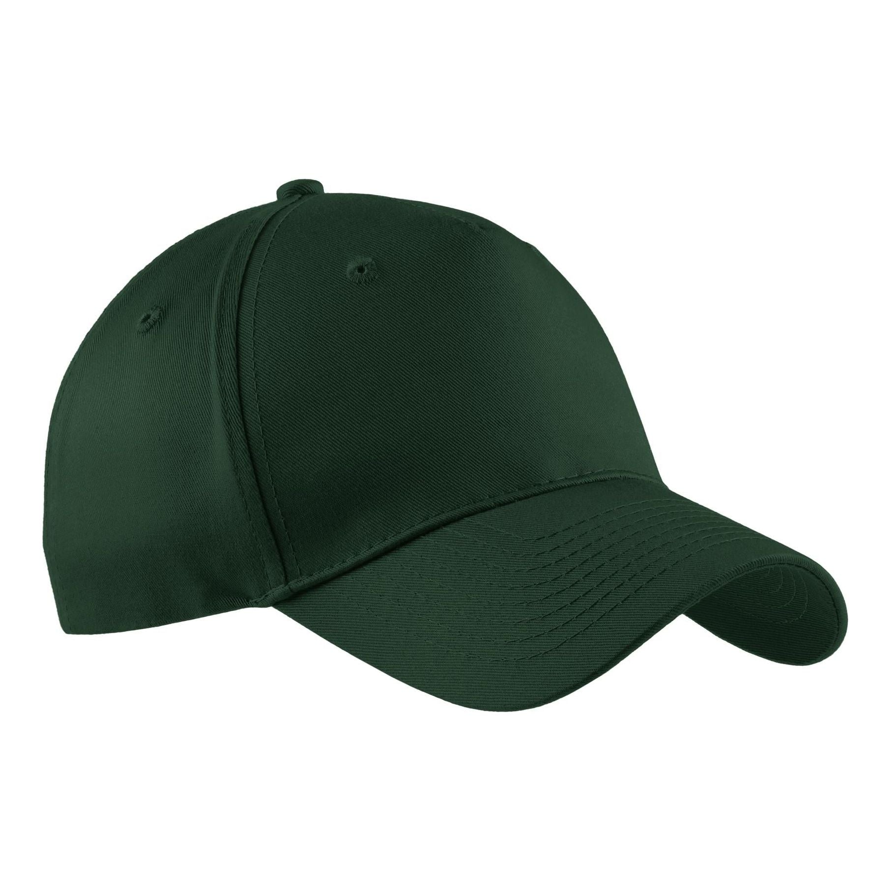 Port & Company ® Five-Panel Twill Cap. CP86 - Port & Company CP86 Caps Port & Company Hunter OSFA