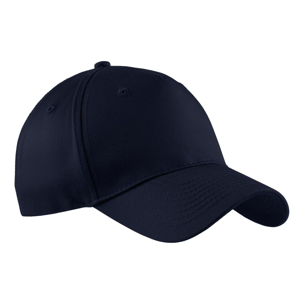 Port & Company ® Five-Panel Twill Cap. CP86 - Port & Company CP86 Caps Port & Company Navy OSFA