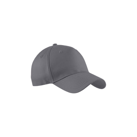 Port & Company ® Five-Panel Twill Cap. CP86 - Port & Company CP86 Caps Port & Company Charcoal OSFA