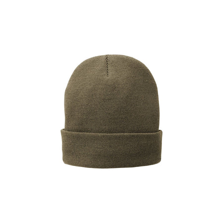 Port & Company ® Fleece-Lined Knit Cap. CP90L - Port & Company CP90L Caps Port & Company Coyote Brown OSFA