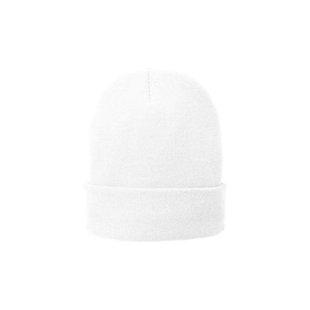 Port & Company ® Fleece-Lined Knit Cap. CP90L - Port & Company CP90L Caps Port & Company White OSFA