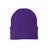 Joe's USA Knit Beanie Caps in 26 Colors Caps Joe's USA Athletic Purple OSFA