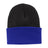 Joe's USA Knit Beanie Caps in 26 Colors Caps Joe's USA Black/ Athletic Royal OSFA