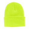 Joe's USA Knit Beanie Caps in 26 Colors Caps Joe's USA Neon Yellow OSFA