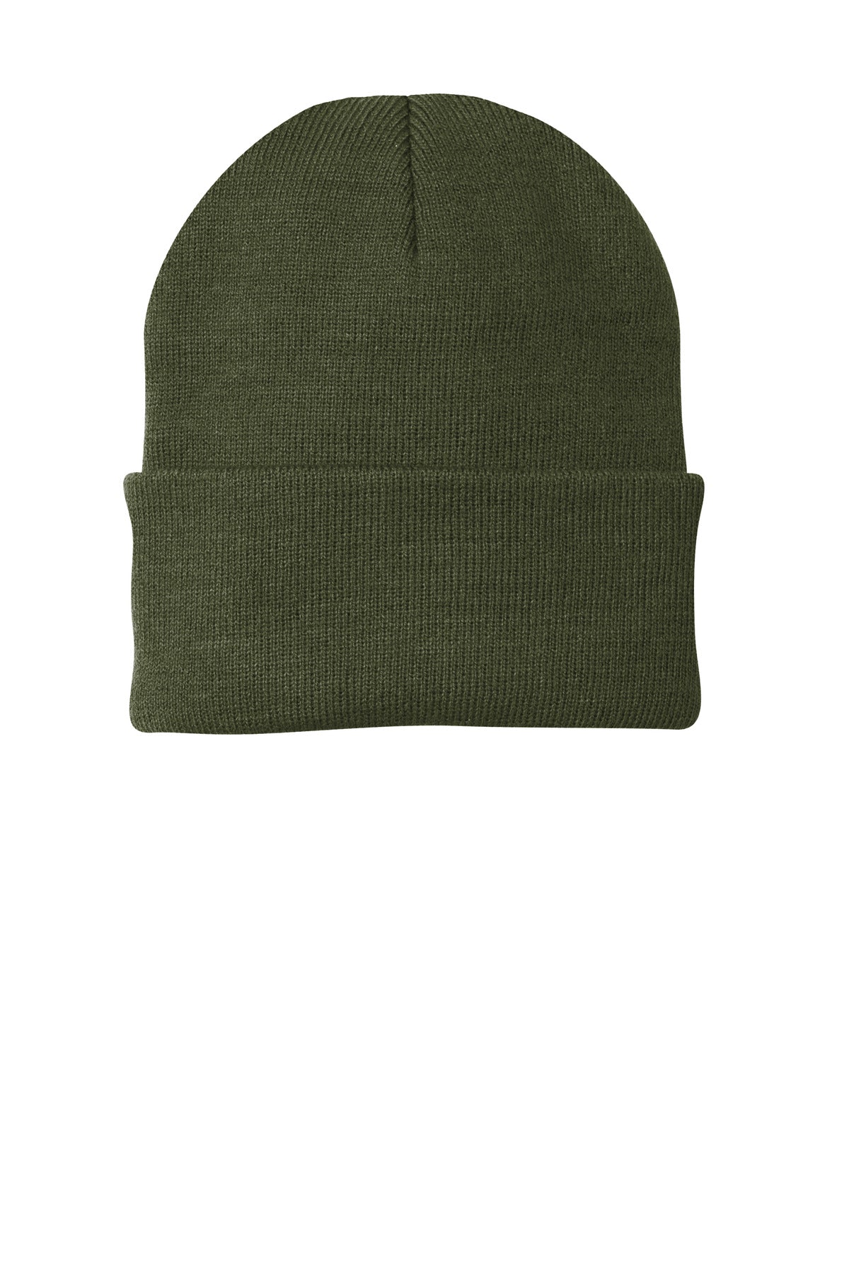 Joe's USA Knit Beanie Caps in 26 Colors Caps Joe's USA Olive Drab Green OSFA