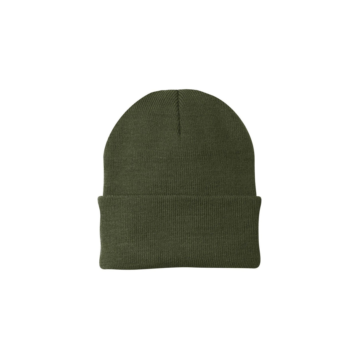 Joe's USA Knit Beanie Caps in 26 Colors Caps Joe's USA Olive Drab Green OSFA