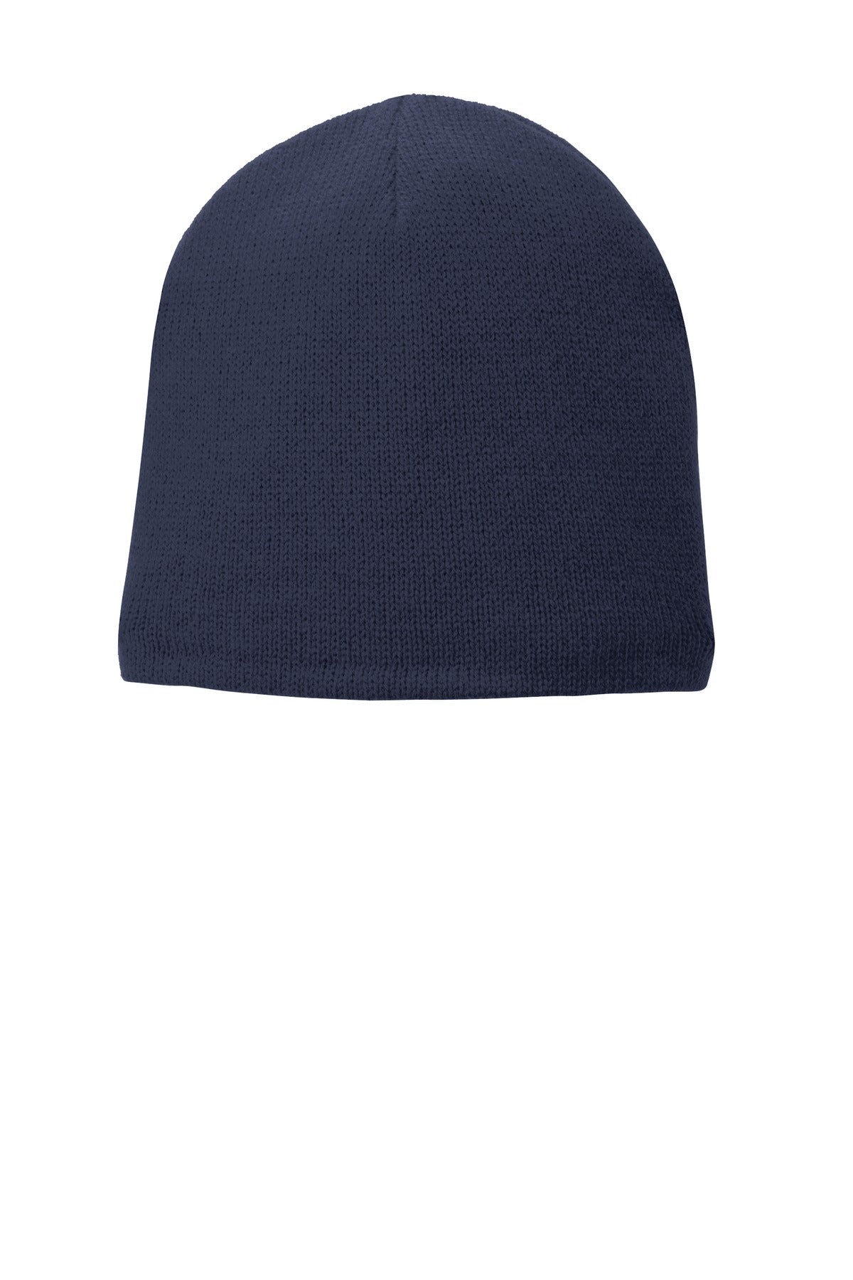 Port & Company ® Fleece-Lined Beanie Cap. CP91L - Port & Company CP91L Caps Port & Company Navy OSFA