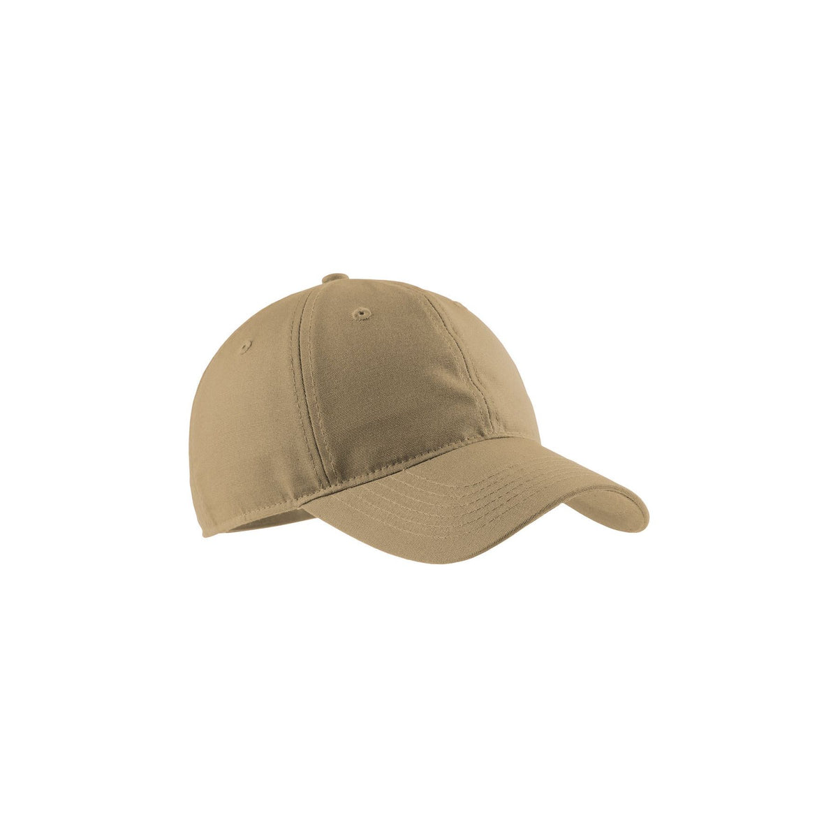 Port & Company ® Soft Brushed Canvas Cap. CP96 - Port & Company CP96 Caps Port & Company Khaki OSFA