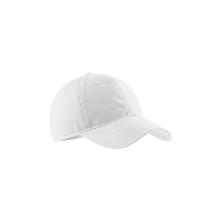 Port & Company ® Soft Brushed Canvas Cap. CP96 - Port & Company CP96 Caps Port & Company White OSFA