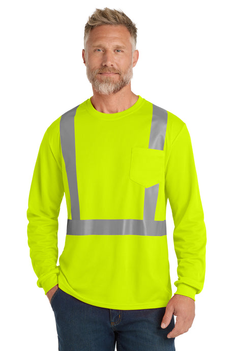 CornerStone 107 CS201 ANSI Class 2 Mesh Long Sleeve Tee