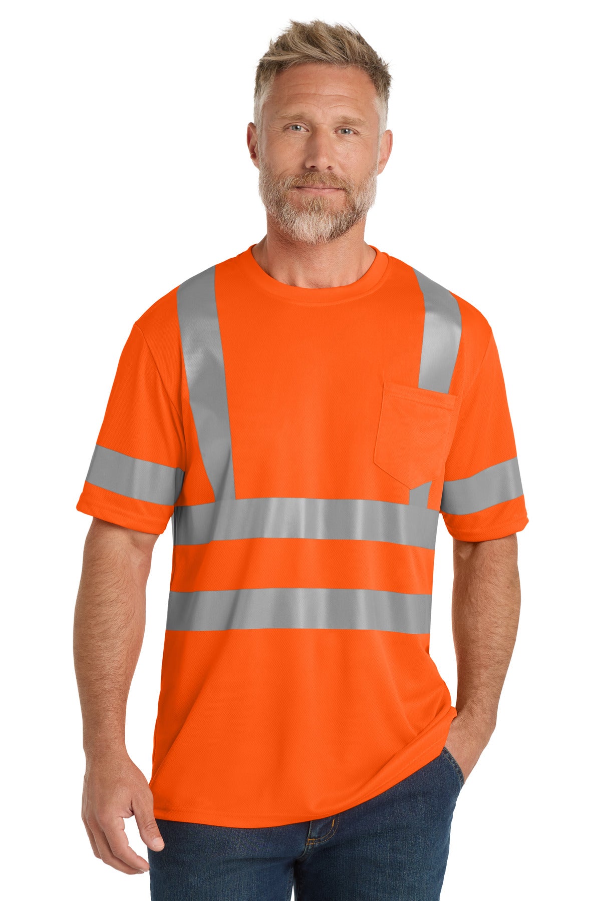 CornerStone 107 CS202 ANSI Class 3 Mesh Tee