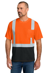 CornerStone CS205 ANSI 107 Class 2 Short Sleeve Mesh Blocked Tee
