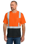 CornerStone CS205 ANSI 107 Class 2 Short Sleeve Mesh Blocked Tee