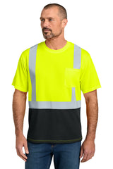 CornerStone CS205 ANSI 107 Class 2 Short Sleeve Mesh Blocked Tee