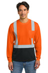CornerStone CS207 ANSI 107 Class 2 Long Sleeve Mesh Blocked Tee