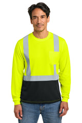 CornerStone CS207 ANSI 107 Class 2 Long Sleeve Mesh Blocked Tee