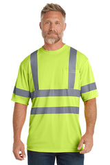 CornerStone ®  - ANSI 107 Class 3 Short Sleeve Snag-Resistant Reflective T-Shirt. CS408 - CornerStone CS408