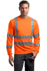 CornerStone 107 CS409 ANSI Class 3 Long Sleeve Snag-Resistant Reflective T-Shirt
