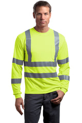 CornerStone 107 CS409 ANSI Class 3 Long Sleeve Snag-Resistant Reflective T-Shirt