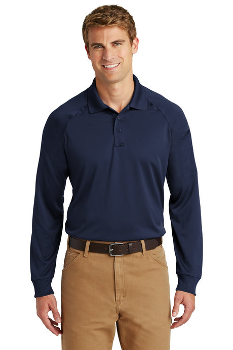 CornerStone ®  - Select Long Sleeve Snag-Proof Tactical Polo. CS410LS - CornerStone CS410LS