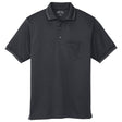 Men's Select Snag-Proof Tipped Pocket Polo Polos/Knits Joe's USA Charcoal / Light Grey X-Small