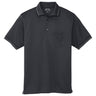 Men's Select Snag-Proof Tipped Pocket Polo Polos/Knits Joe's USA Charcoal / Light Grey X-Small