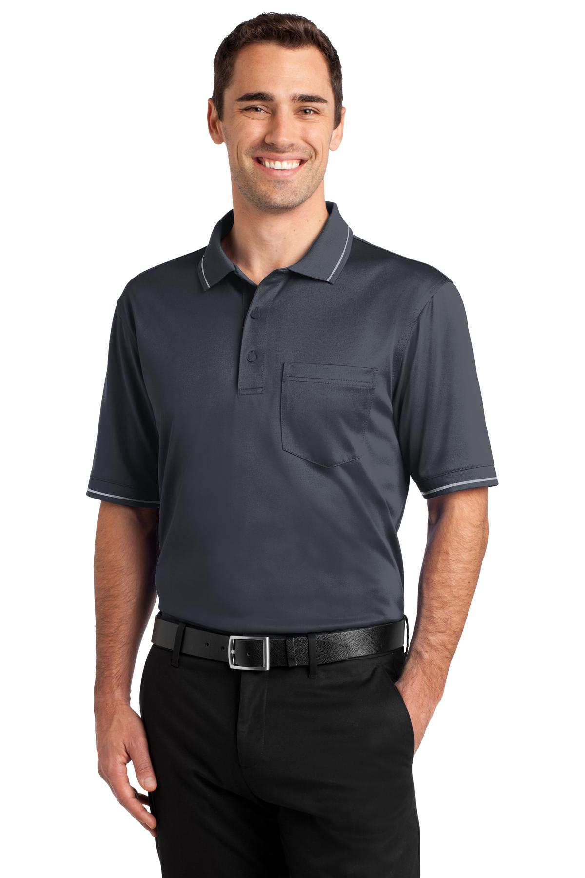 CornerStone ®  Select Snag-Proof Tipped Pocket Polo. CS415 - CornerStone CS415
