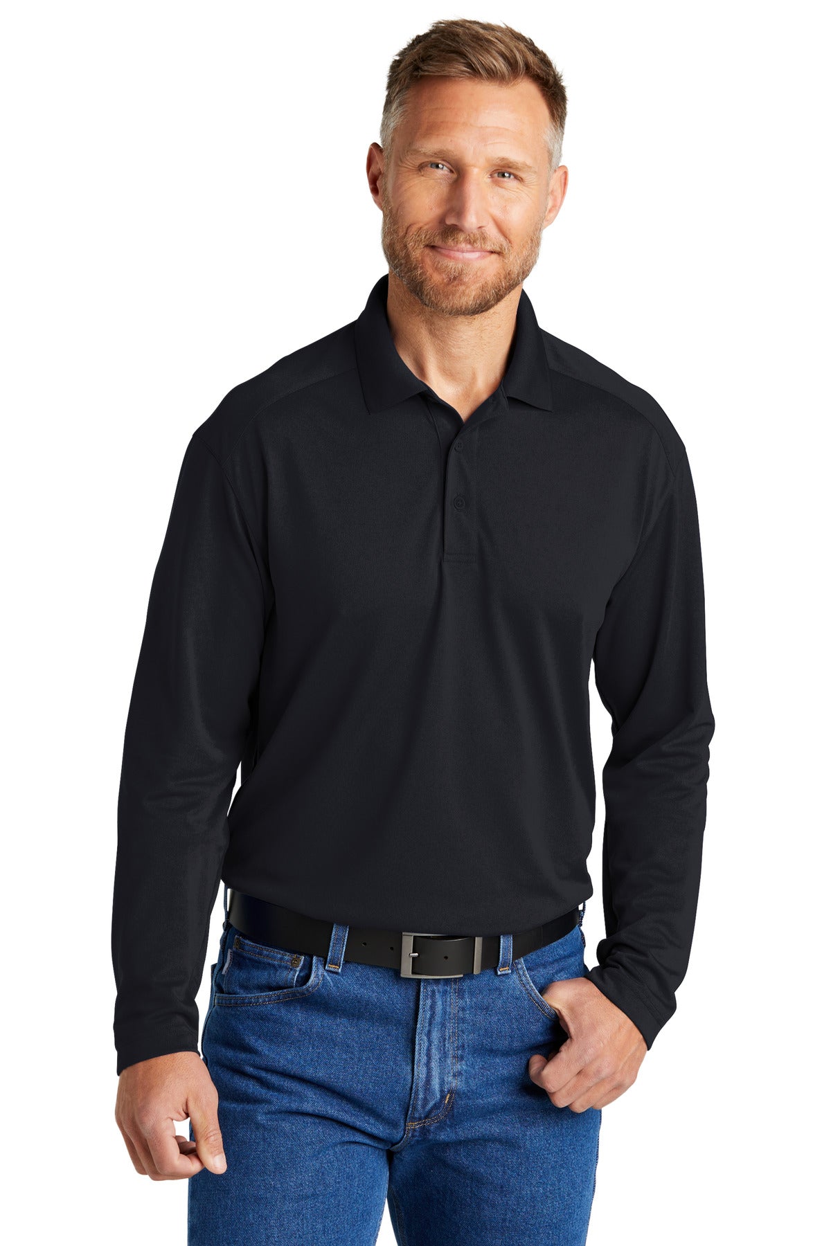 CornerStone CS418LS Select Lightweight Snag-Proof Long Sleeve Polo