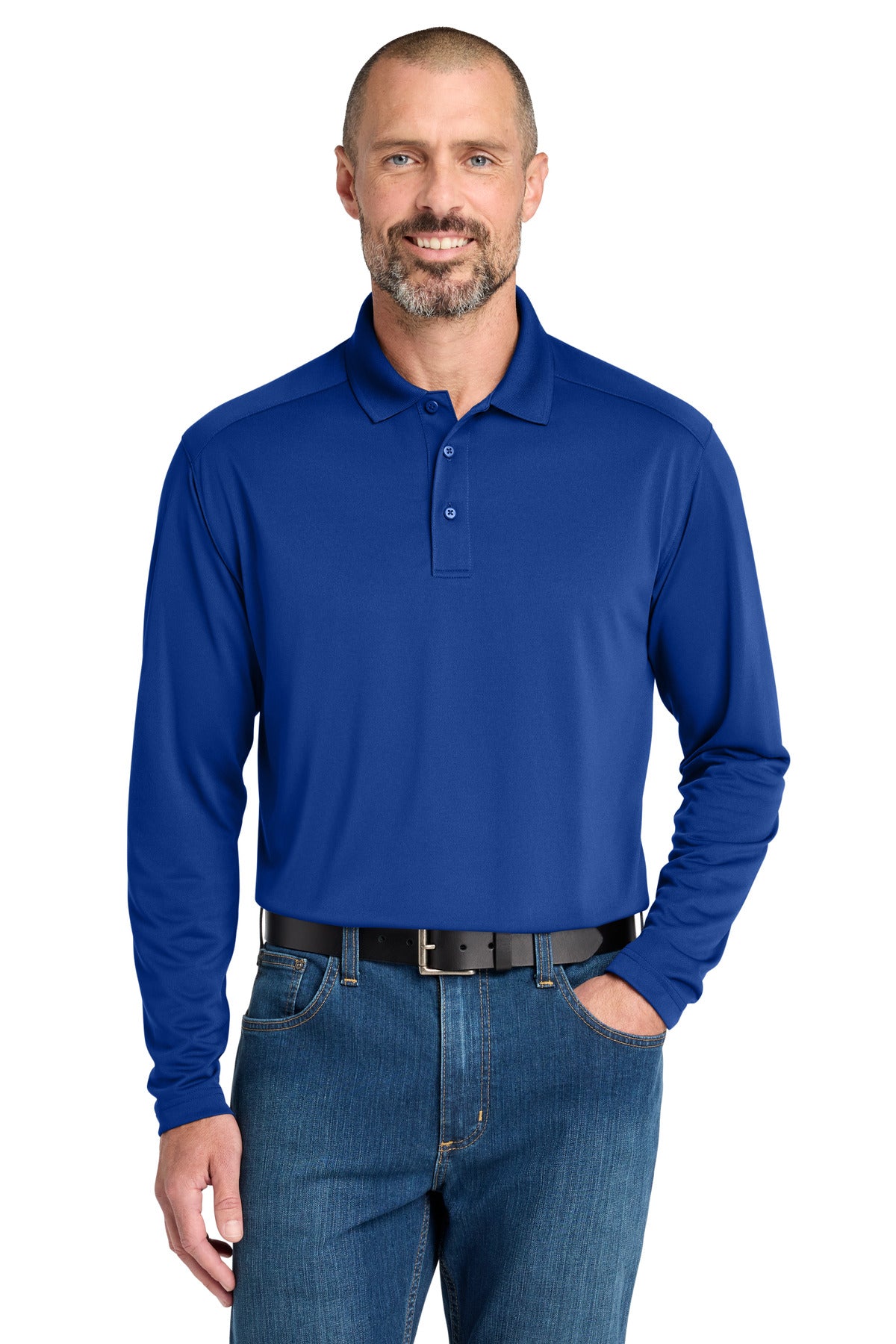 CornerStone CS418LS Select Lightweight Snag-Proof Long Sleeve Polo