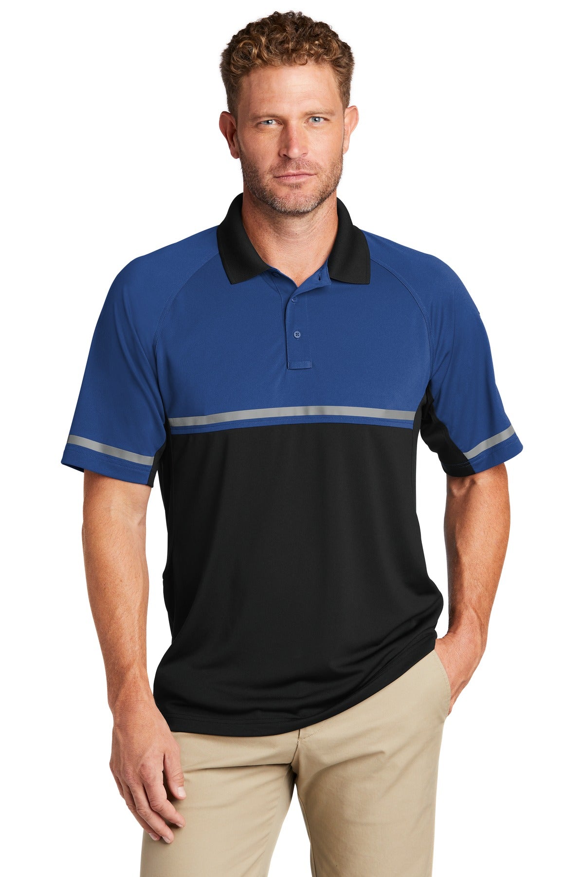 CornerStone  ®  Select Lightweight Snag-Proof Enhanced Visibility Polo CS423 - CornerStone CS423