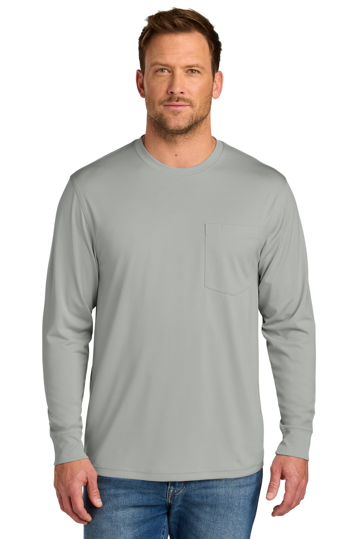 CornerStone ®  Workwear Pro Long Sleeve Pocket Tee CS440LSP - CornerStone CS440LSP