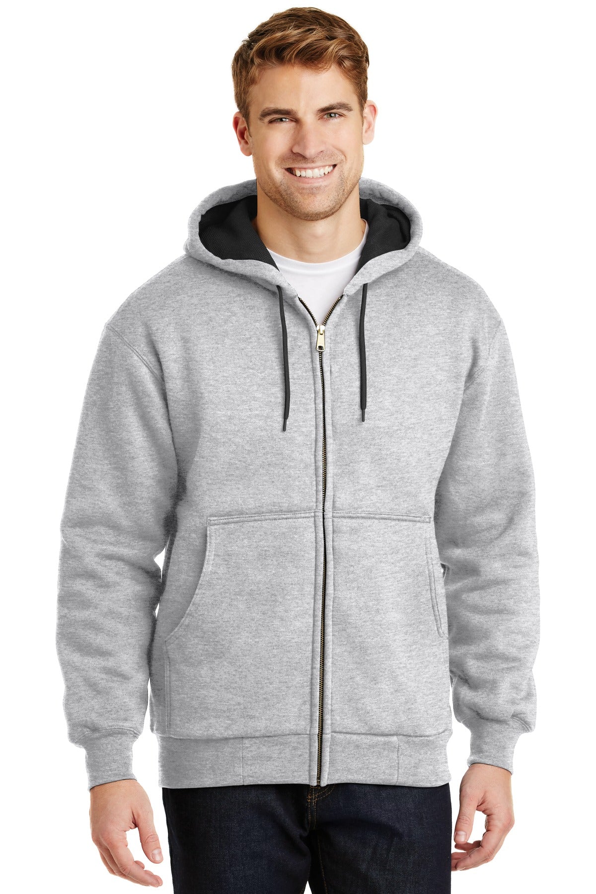 CornerStone CS620 CornerStone - Heavyweight Full-Zip Hooded Sweatshirt with Thermal Lining. CS620 - CornerStone CS620